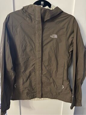 The North Face Women's Olive Green Lightweight Hooded Jacket